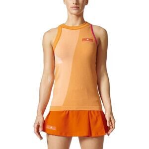 Adidas Stella McCartney Orange Athletic Tank Top Women's Size XS